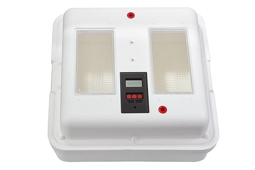 Little Giant® UL Circulated Air Incubator with Automatic Turner | Fits 41 Large Eggs | Chick Egg Hatching Incubator with Fan and Temperature and Humidity Control | Made in USA