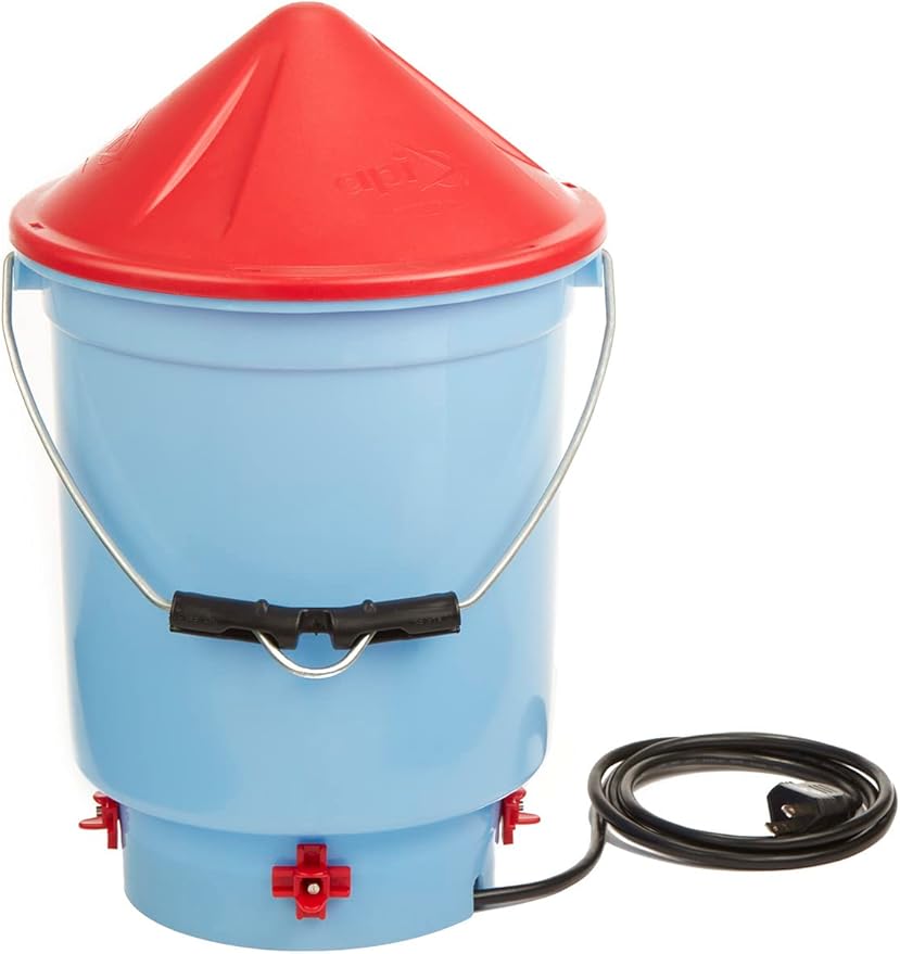 API® Heated Deluxe Hen Hydrator - 3 Gallon - Heated Poultry Waterer for All Seasons