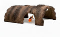 Faux Log Fish Cave for Ponds - All-Weather Aquarium Hideout & Koi Pond Decor with Predator Protection, Durable Shelter for Outdoor Ponds, Fish Tanks and Terrariums, 19''.
