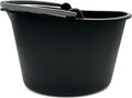 Rocky Mountain Goods Oblong Mop Bucket - Large 11 qt Utility Bucket for Mops, Scrubs, Brushes or Other Cleaning Tools - Made of Recycled Plastics