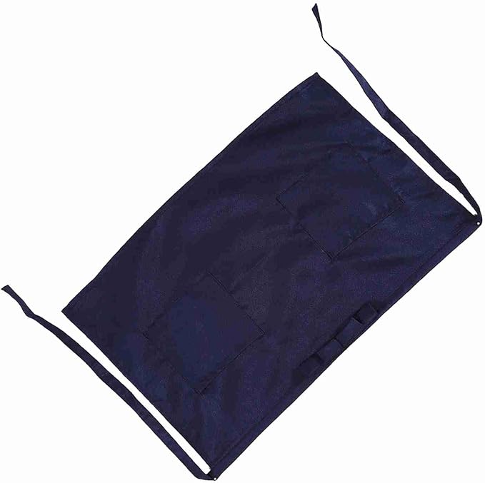 ZJchao Apron, Half Length Kitchen Aprons Aprons With Pockets for Kitchen or Serving