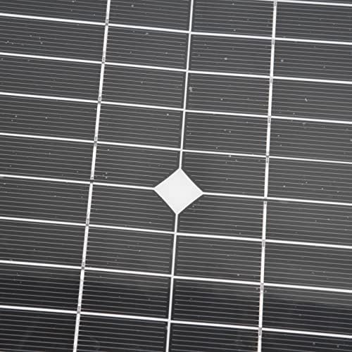 GOTOTOP Solar Fan, 2pcs 100W Solar Panel Fan Ventilation Fan Kit, Round Ventilation Exhaust Fan 10in for Chicken Coop Greenhouse Shed, Metal Mesh