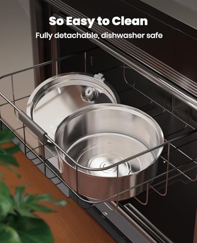Oneisall Dog Water Fountain PWF002 with 1Filters - Silver, Stainless Steel, 7 liters - Image 5