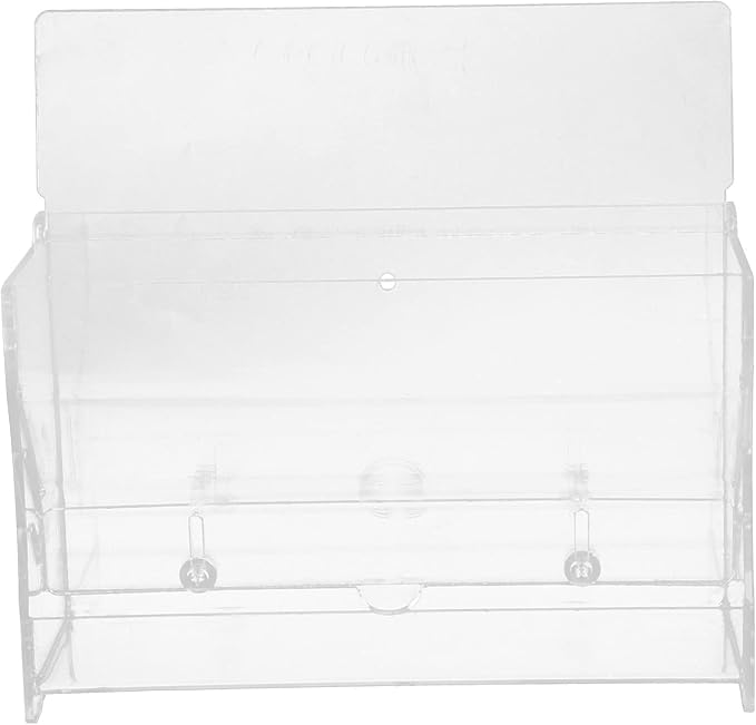 VANZACK Automatic Food Trough Acrylic Chicken Feeder Bird Feed Bowl Parrot Accessories Easy Install
