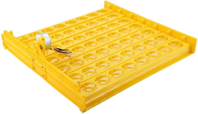 Eggs Incubator, 56 Eggs Mini Plastic Automatic Egg Turning Tray Tool with Motor Universal Practical for Chickens Ducks Birds Hatcher Supplies Eggs Hatcher110V