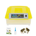 CROSSDESIGN Automatic Digital Egg Incubator 48 Eggs Poultry Hatcher Machine Breeder w/Temperature Control & Auto Turning for Hatching Chicken Duck Goose Quail Birds