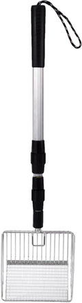 Poultry Coop Rake - Stretchable Chicken Pen Rake, Chicken Litter Scoop | Chicken Coop Accessories, Poop Shovel for Separating Poop and Debris from Sand