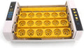 24 Digital Egg Incubator Automatic Turning Poultry Hatcher Temperature Control Led Display for Chicken Duck Goose Birds Turkey