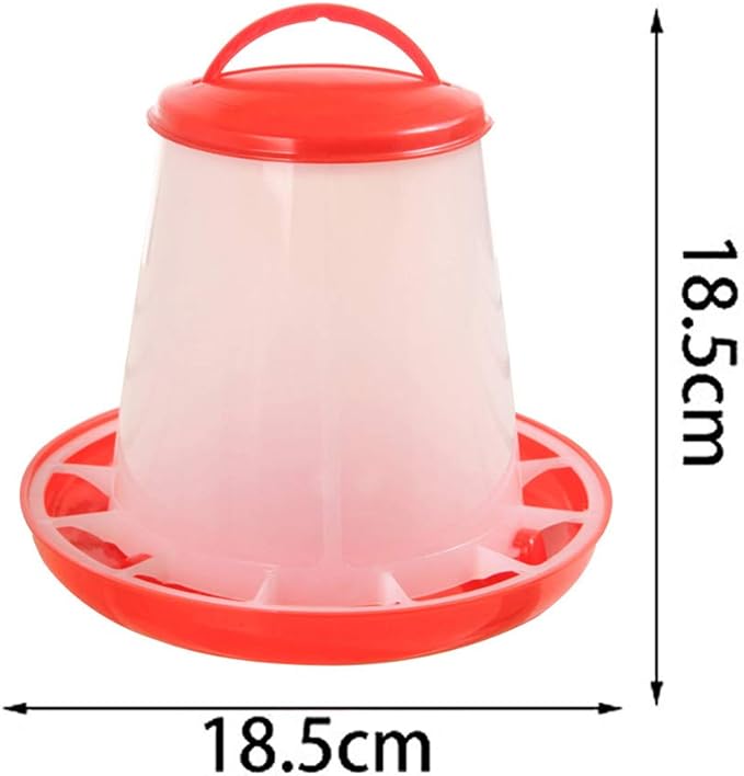 Chicken Feeder, Automatic Feeder Fowl, Chicken Poultry Farming Breeding Water Food Feed Dispenser, Chick Feeder Waterer, for Baby Chicken Duck Brooder