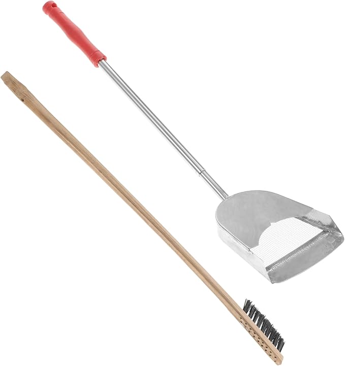 2pcs Bird Cage Cleaning Tools Set Brush and Shovel Kit for Parrots and Birds for Daily Maintenance Efficient Cleaning Tight Spaces Selection