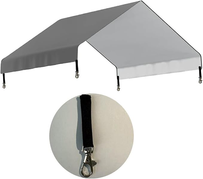 Tarp for Chicken Coop - 145x110cm Waterproof Shade Cover, Strong Poultry Shelter Canopy, Long Lasting Exterior Protection Screen Yard | Garden Balcony Apartment Fence Weatherproof Replacement Use