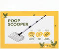 Chicken Poop Scooper for Sand, ¼" Slotted Fine Sifter & Durable Chicken Litter Scoop, Sifting Shovel, Coop Pooper Scooper, Metal Sand Sifter Shovel for Poultry Litter, 2-in-1 Poop Scoop and Rake Tool