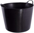 Tubtrugs SP42GBK Flexible Black Gorilla Large 38 Liter/10 Gallon Capacity