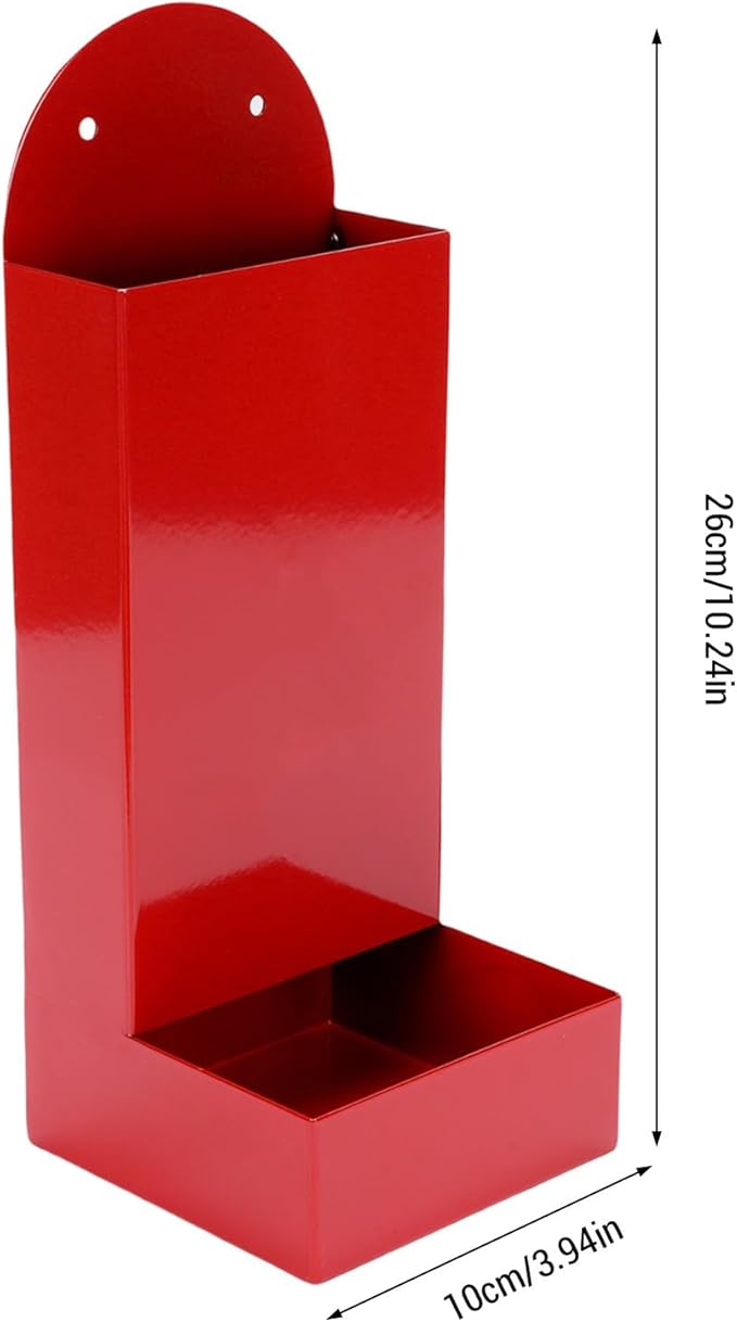 Chicken Feeder, Hanging No Waste Chicken Feeders with Semi Enclosed Design, Two Installation Methods, Efficient Feeding, Carbon Steel Poultry Supplies, for Various Layouts