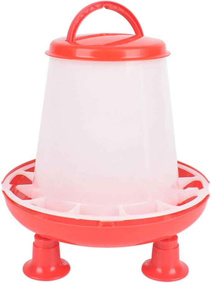 Chicken Feeder,Plastics Hanging Chick Feeder,Poultry Food Dispenser,No Waste,Automatic Chicken Food Dispenser,for Poultry Bird Supplies