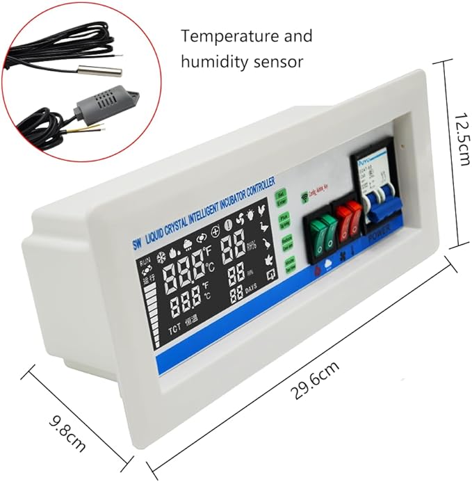 XM-18SW New Version Intelligent Incubator Controller WiFi Remote Intelligent Temperature and Humidity App System Egg Incubator