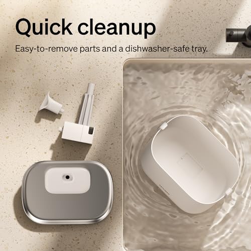 PETLIBRO Cat Water Fountain, Cordless Pet Water Fountain Battery Operated - White, Acrylonitrile Butadiene Styrene (ABS) & Stainless Steel, 2.5 liters - Image 4