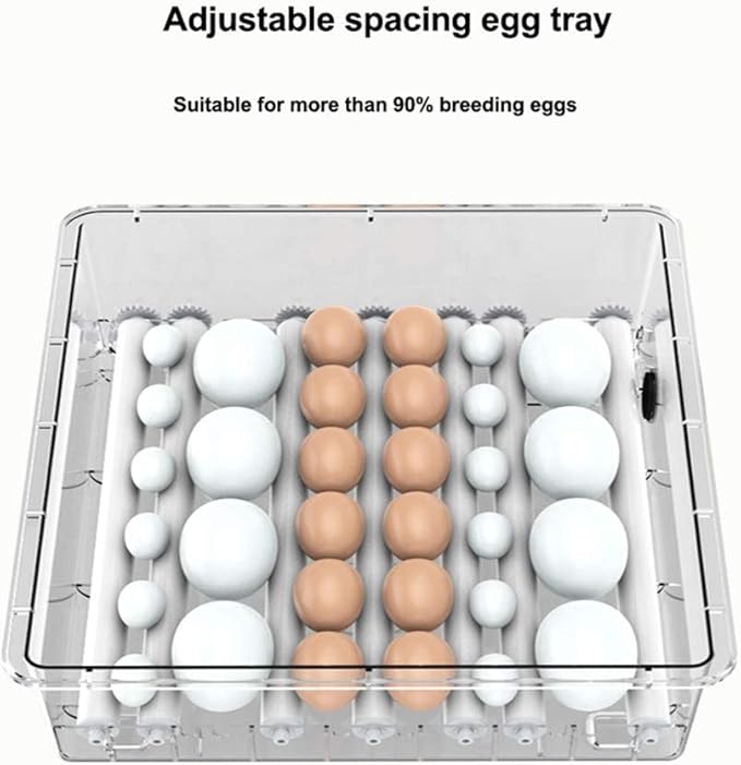 Digital Automatic Hatcher,Egg Incubator with Automatic Turning Function, with Temperature Control,Digital Incubatores,Or Hatching Chickens Ducks Eggs, Goose Egg