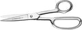 Klein Cutlery 758LR Heavy Duty, Large Ring Stainless Steel Shear