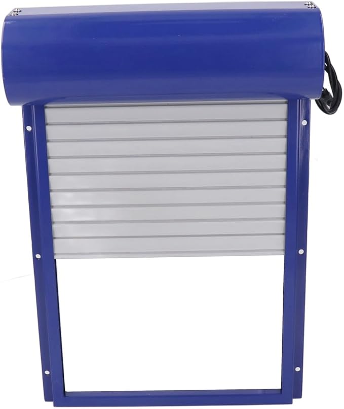 TOPINCN Automatic Chicken Coop Door with Timer, Protect Poultry from LED Display Controller, Iron Sheet Metal Frame, for Chicken, Duck and Goose (US Plug)