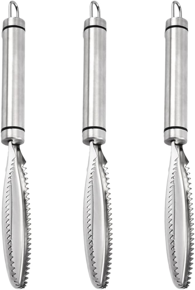 Stainless Steel Chicken Lung Scraper Handheld Poultry Processing Tool Ergonomic Design 9.44 Inch for Farm and Home Use