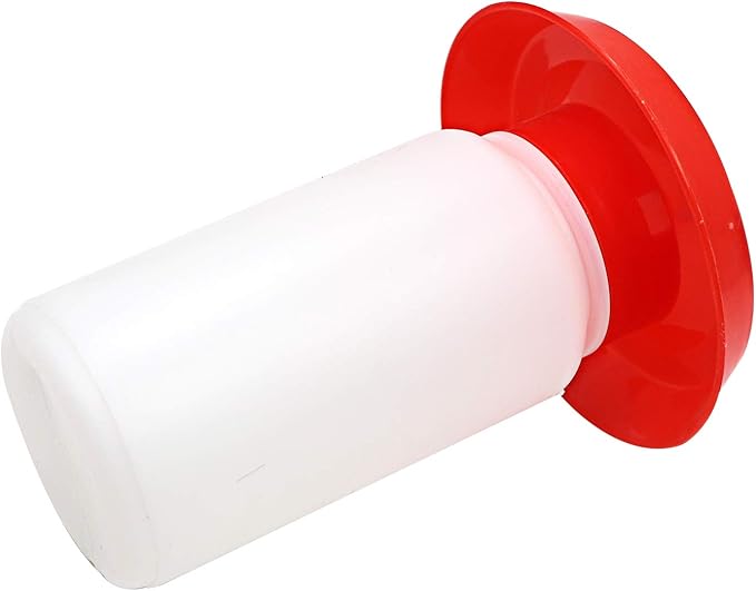 Chicken Feeder and Waterer Set, 1 Liter Chick Drinker and 1 Liter Chick Feeder for Poultry
