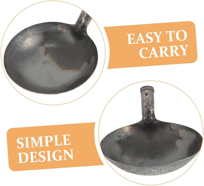 Swamp Bucket Utility Bucket Metal Dung Cleaning Shovel Dung Scoop for Muck