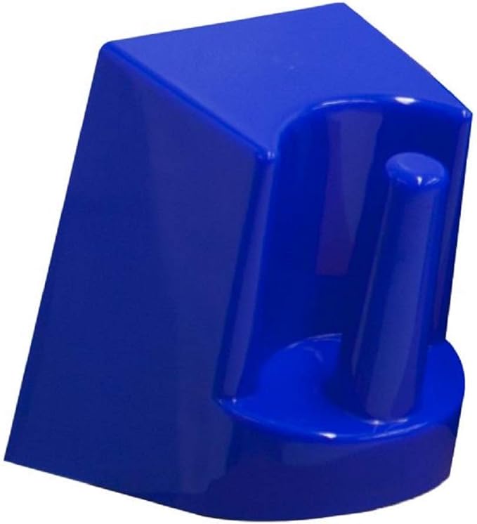 Showman 2 Quart Royal Blue Durable Plastic Liquid Or Dry Product Grain Pellet Supplement Feed Scoop