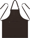 Chef Bib Aprons for Women and Men (Standard Dry Guard AA2095 & AA2095X) - Neck Strap Apron with Pockets 33"