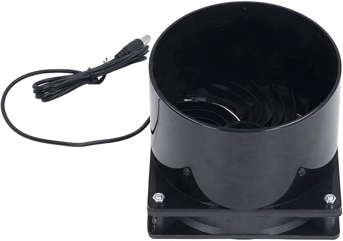 Haofy Solar Powered Exhaust Fan 12V DC Efficient Solar Energy with Design for Greenhouse Chicken Coop Shed Barn Outdoor Ventilation