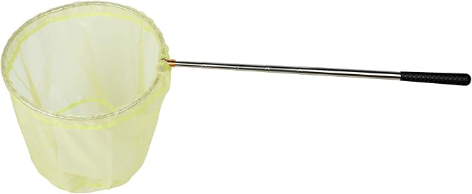 RESTCLOUD Bait Net and Fishing Landing Net with Telescoping Pole Handle Extends to 59 inches