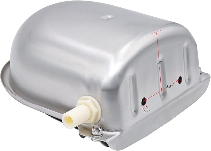 Automatic Water Dispenser for Dogs,Automatic Chicken Waterer,Outdoor Dog Water Feeder,304 Stainless Steel Water Bowl with Plastic Float Valve