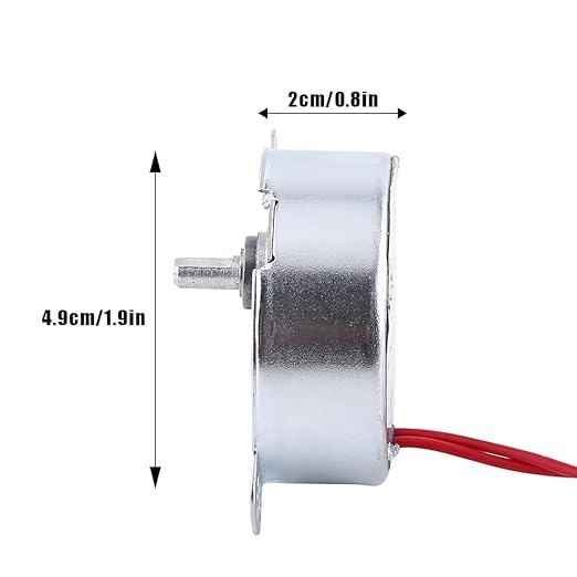 Joyzan Egg Turner Motor, AC Chicken Rotator Incubator Automatic Turntable Hatching Tool Small Guide Accessory Connector CW CCW Dual Working Modes for Incubating Electric Ducks Goose Birds Tray Quail