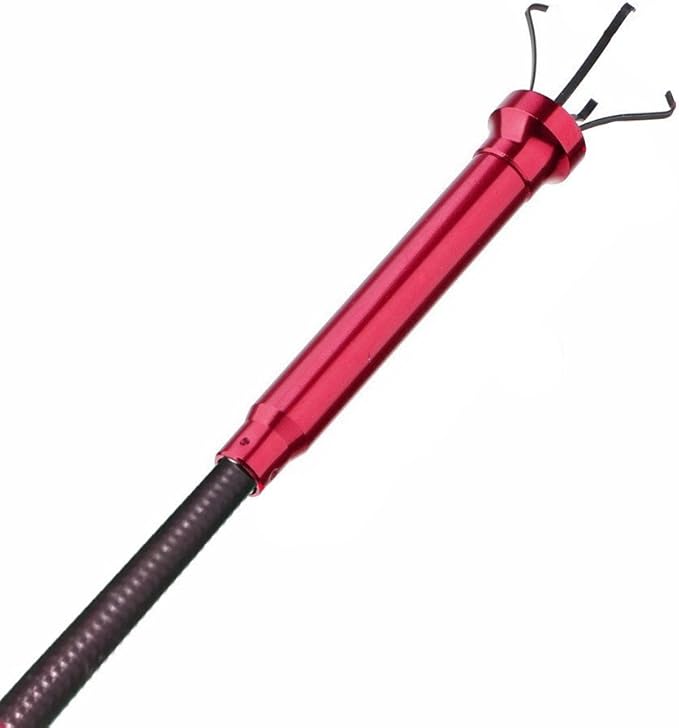 Stereotype four-claw magnetic gripping tool with LED light stainless steel spring can be fixed in different shapes without bounce 2 in 1 magnetic pickup (Directional four-jaw picker-03)