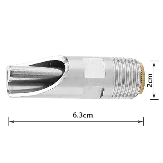 12 Pieces Pig Nozzle Nipple Drinker Stainless Steel 1/2" NPT Water Feeder for Sows Piglets