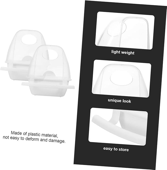 BESTonZON 2pcs Outdoor Parrot Food Container Bird Feeder Hanging No-Spill Bird Food Box for Cage and Wild