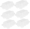 6pcs Goose Egg Carton Stackable Egg Storage Container Design for Refrigerator for Storage and Easy Inspection