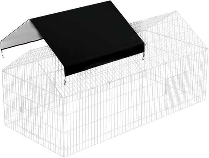 Chicken Coop Cover Suitable for Large Coops, Weather Resistant and