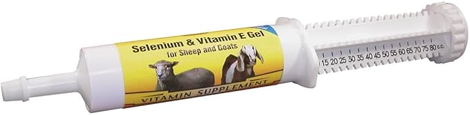 Durvet 001-0319 Sheep & Goat Selenium Vitamin E Gel, 80ml