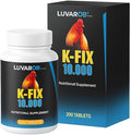 Vitamin K Supplement for birds - K-FIX 10,000 200 Tablets Nutritional Support for Poultry