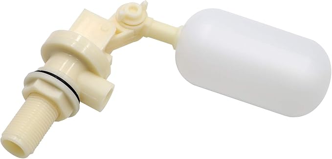 2 Pack Float Valve 1/2 Inch Water Float Ball Valve with Adjustable Arm Filter for Water Trough,Water Tank,Pool,Pond,Fountain,Automatic Waterer Bowl Dog Horse Goat Sheep Pig