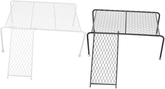 VICASKY Rutin Chicken Feeding Station with Iron Mesh Rack Sturdy Chicken Coop Shelf for Feeding and Drinking for Poultry Care and Landscape Decoration