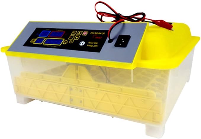 48 Egg Incubator Automatic Turn Egg Digital Temperature Control Brooder Hatch Machine in Farm Animal Feeding for Chick, Duck, Goose, Pigeon, Parrot