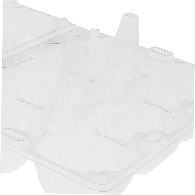 6pcs Goose Egg Carton Stackable Egg Storage Container Design for Refrigerator for Storage and Easy Inspection