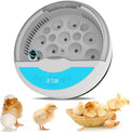 9 Egg Incubators for Hatching Eggs, Chicken Incubator Automatic Egg Turner with Temperature Control, Egg Candler, Auto Water Adding for Duck Goose Quail Parrot Turkey (Blue)