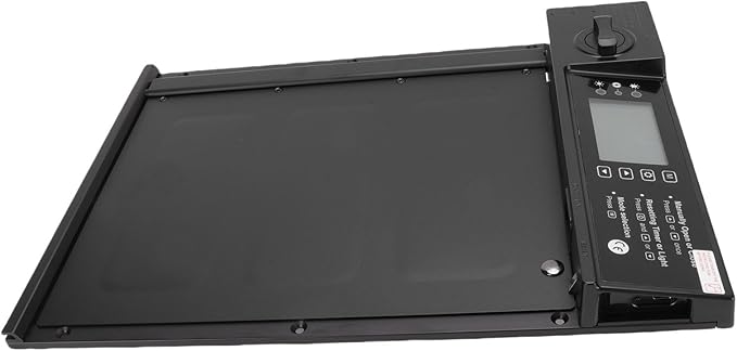 VBESTLIFE Automatic Chicken Coop Door Solar Powered, Cold Weather Electric Chicken Door, with Light Sensor & Timer with Prevent Pinching 15.15" H x 10.62" W