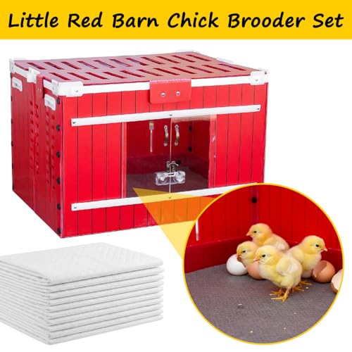 Hatchling Liners for Little Red Chicken Barn Pack 15 - 35" x 24", gray, Fabric, 15 Pack, Chick Brooder Pads Absorbent - Image 5