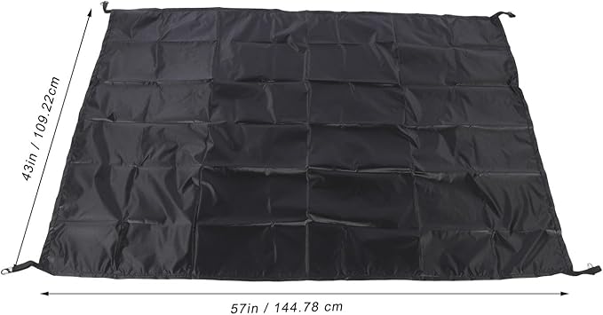 MAVIS LAVEN Chicken Coop Tarp Cover, Pen Tarp Coop Shade Cloth Water Proof Silver Coated Oxford Fabric Dust Proof for Outdoor Poultry Protection