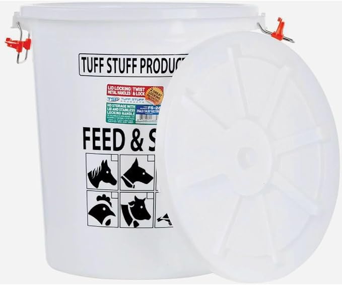 FATSINDE Tuff Stuff Products FS26 HD Feed/Seed Storage 26.5 Gallon 26.5GALLON