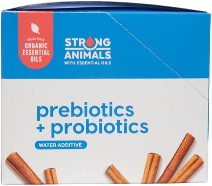 Prebiotics & Probiotics Everyday Health for Backyard flocks containing Cinnamon Essential Oils (30 Servings)